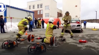В Свердловской области выбрали лучших пожарных и спасателей МЧС