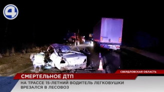 На трассе Екатеринбург – Серов в ДТП погиб 15-летний водитель На трассе Екатеринбург – Серов в ДТП погиб 15-летний водитель