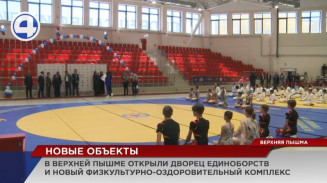 В Верхней Пышме торжественно открыли Дворец единоборств и новый ФОК В Верхней Пышме торжественно открыли Дворец единоборств и новый ФОК