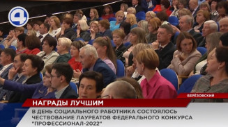 В Берёзовском чествовали лучших специалистов социальной службы Свердловской области