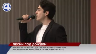 Десятки юных артистов выступили на концерте в парке Маяковского Десятки юных артистов выступили на концерте в парке Маяковского
