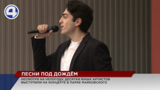 Десятки юных артистов выступили на концерте в парке Маяковского Десятки юных артистов выступили на концерте в парке Маяковского