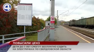 В Свердловской области дети до 7 лет смогут бесплатно ездить в электричках В Свердловской области дети до 7 лет смогут бесплатно ездить в электричках