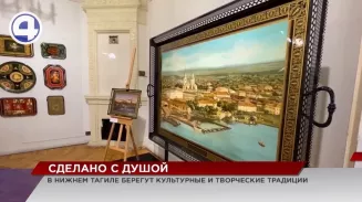Расписной поднос, техника двойного мазка и подлинник кисти Рафаэля Расписной поднос, техника двойного мазка и подлинник кисти Рафаэля