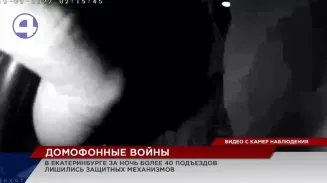 В Екатеринбурге за ночь более 40 подъездов лишились домофонов В Екатеринбурге за ночь более 40 подъездов лишились домофонов