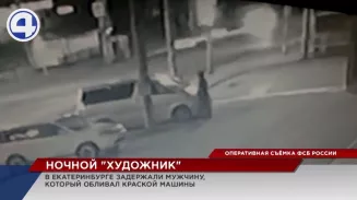 Ночного «художника» задержали в Екатеринбурге Ночного «художника» задержали в Екатеринбурге