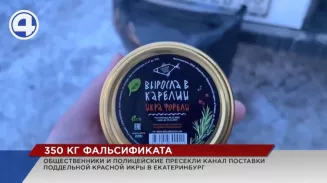 В Екатеринбурге выявили крупный канал поставки поддельной красной икры
