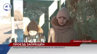 Школьников из Каменска-Уральского кондуктор в мороз высадила из автобуса Школьников из Каменска-Уральского кондуктор в мороз высадила из автобуса