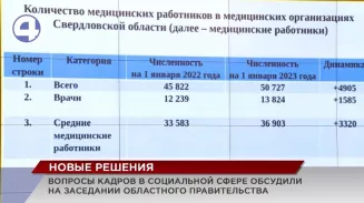 Свердловские власти ищут новые пути решения кадровых вопросов в социальных сферах Свердловские власти ищут новые пути решения кадровых вопросов в социальных сферах