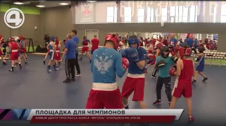 Новый центр прогресса бокса "Витязь" открылся на Урале Новый центр прогресса бокса "Витязь" открылся на Урале