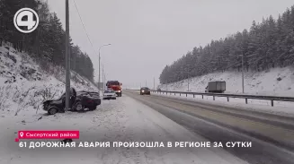 61 дорожная авария произошла в регионе за сутки 61 дорожная авария произошла в регионе за сутки