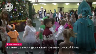Снеговики и единороги поселились в резиденции главы Свердловской области Снеговики и единороги поселились в резиденции главы Свердловской области