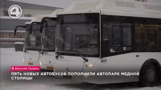 Пять новых автобусов пополнили автопарк Медной столицы Пять новых автобусов пополнили автопарк Медной столицы