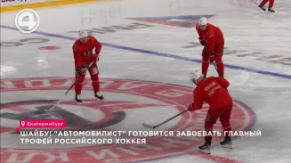 Шайбу! "Автомобилист" готовится завоевать главный трофей российского хоккея Шайбу! "Автомобилист" готовится завоевать главный трофей российского хоккея