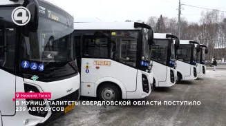 В муниципалитеты Свердловской области поступило 239 автобусов В муниципалитеты Свердловской области поступило 239 автобусов