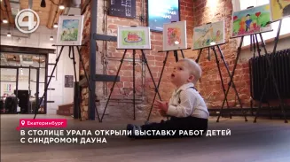 В столице Урала открыли выставку работ детей с синдромом Дауна В столице Урала открыли выставку работ детей с синдромом Дауна