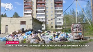 Тонут в мусоре: уральцы жалуются на неубранные свалки Тонут в мусоре: уральцы жалуются на неубранные свалки