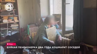 Буйная пенсионерка два года кошмарит соседей Буйная пенсионерка два года кошмарит соседей