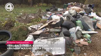 Пришёл, увидел, выбросил: уральцы жалуются на горы мусора Пришёл, увидел, выбросил: уральцы жалуются на горы мусора