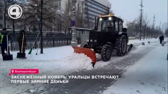Заметает: как уральцы пережили первый снежный день Заметает: как уральцы пережили первый снежный день
