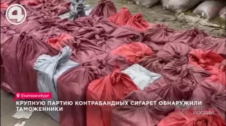 Крупную партию контрабандных сигарет обнаружили таможенники Крупную партию контрабандных сигарет обнаружили таможенники