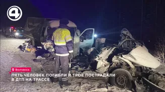 Пять человек погибли и трое пострадали в ДТП на трассе Пять человек погибли и трое пострадали в ДТП на трассе