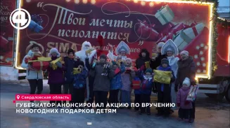 Губернатор анонсировал акцию по вручению новогодних подарков детям Губернатор анонсировал акцию по вручению новогодних подарков детям