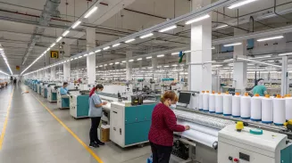 Свердловский камвольный комбинат увеличил производство на 15%