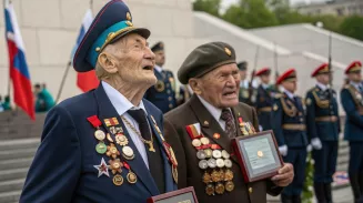 Ветеранам вручили юбилейные медали к 80-летию Великой победы Ветеранам вручили юбилейные медали к 80-летию Великой победы