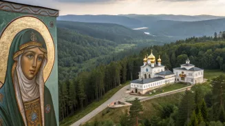 Икона с частицей мощей Святой Матроны прибыла на Урал Икона с частицей мощей Святой Матроны прибыла на Урал