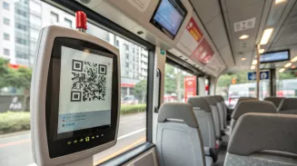 В междугородних автобусах вводится система оплаты проезда через QR-код В междугородних автобусах вводится система оплаты проезда через QR-код