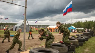 Юные уральцы приняли участие в военно-патриотической игре "Зарница 2.0" Юные уральцы приняли участие в военно-патриотической игре "Зарница 2.0"