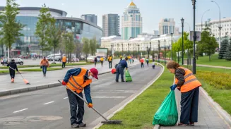 Екатеринбург начал месячник чистоты: улицы ждёт генеральная уборка Екатеринбург начал месячник чистоты: улицы ждёт генеральная уборка