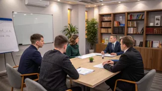 Участники программы «Управленческие кадры Урала» проходят собеседование Участники программы «Управленческие кадры Урала» проходят собеседование