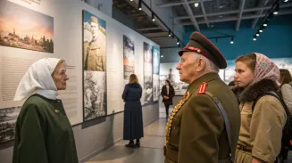 Связь поколений: на Урале открылась выставка в рамках Всероссийского проекта "Китель Победы" Связь поколений: на Урале открылась выставка в рамках Всероссийского проекта "Китель Победы"