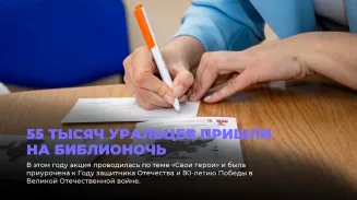 55 тысяч уральцев пришли на Библионочь 55 тысяч уральцев пришли на Библионочь