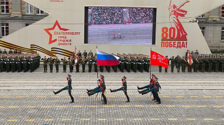 В столице Среднего Урала прошел Парад Победы В столице Среднего Урала прошел Парад Победы