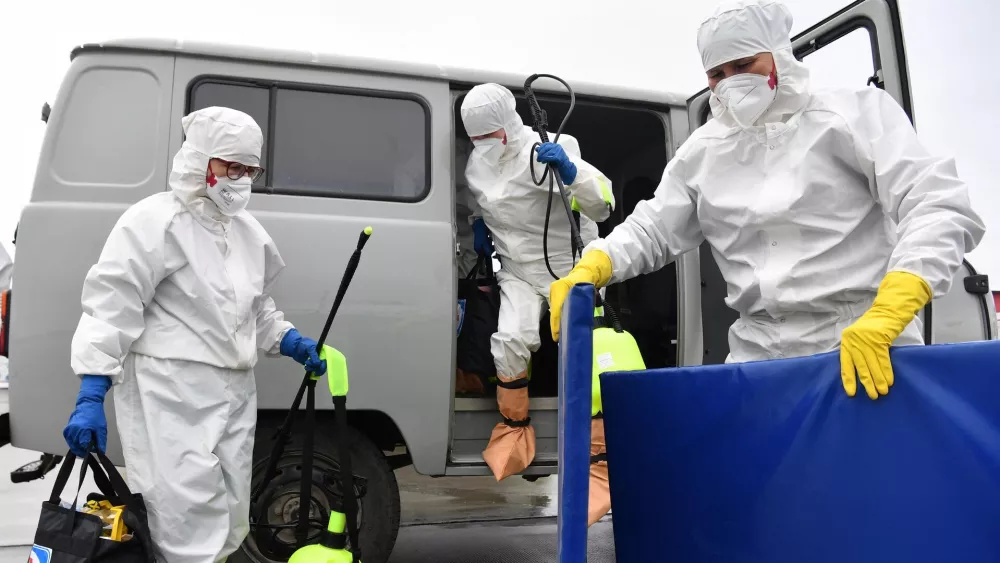 В Кольцово успешно провели тренировку по борьбе с холерой