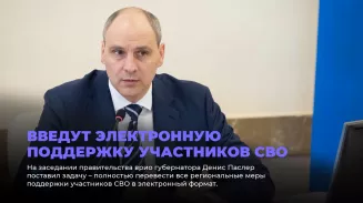 Введут электронную поддержку участников СВО Введут электронную поддержку участников СВО