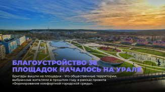 Благоустройство 38 площадок началось на Урале Благоустройство 38 площадок началось на Урале