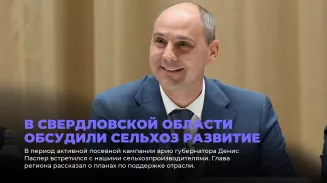 В Свердловской области обсудили сельхоз развитие В Свердловской области обсудили сельхоз развитие