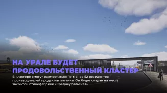 На Урале будет продовольственный кластер На Урале будет продовольственный кластер