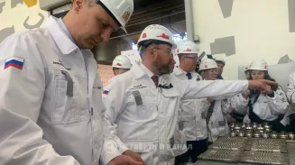 Денис Паслер запустил новое производство нержавеющих труб на «Киберстали» в Первоуральске Денис Паслер запустил новое производство нержавеющих труб на «Киберстали» в Первоуральске