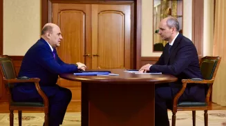 Михаил Мишустин провёл двустороннюю встречу с Денисом Паслером Михаил Мишустин провёл двустороннюю встречу с Денисом Паслером