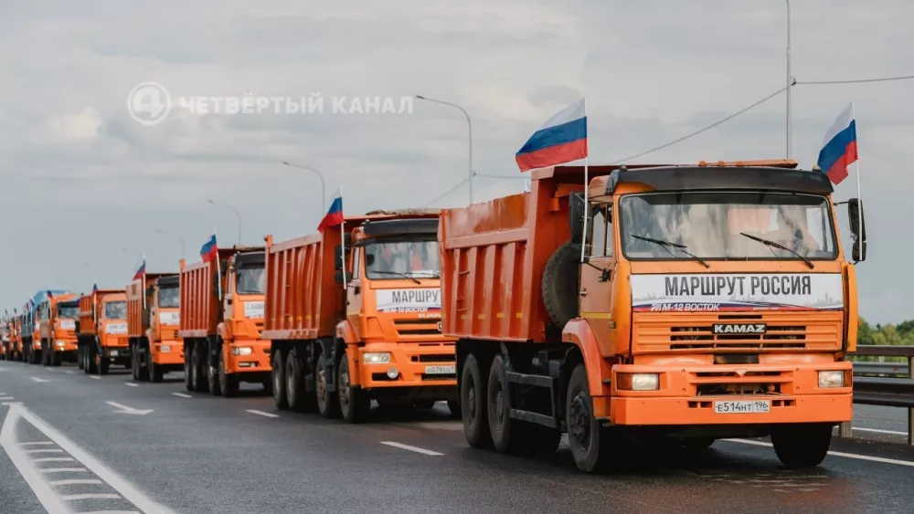 Путин открыл новый участок автомагистрали М12, который соединяет Свердловскую область с Москвой