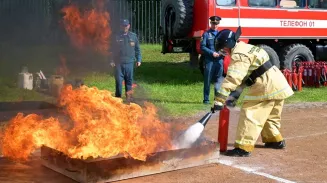 Пожарные атомных станций соревновались под Екатеринбургом