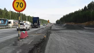 Еще 170 миллионов рублей направят на расширение северного полукольца ЕКАД