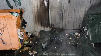 На Уралмаше самоликвидировался мусорный бак