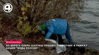 На берегу озера Шарташ прошел субботник в рамках акции «Вода России На берегу озера Шарташ прошел субботник в рамках акции «Вода России
