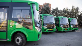 Новые автобусы вышли на маршруты Екатеринбурга